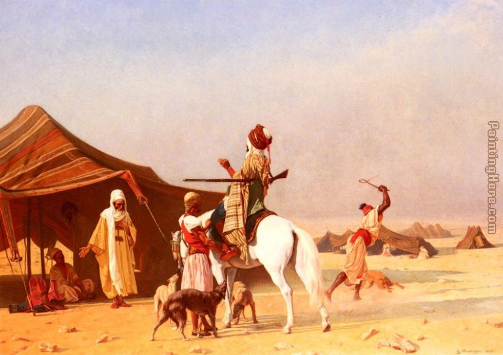 C'est Un Emir painting - Gustave Clarence Rodolphe Boulanger C'est Un Emir art painting